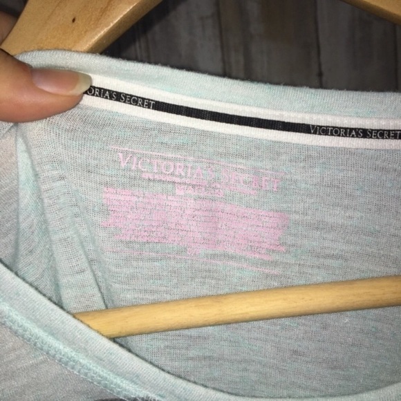 Victoria's Secret Sky Blue & Silver Striped Nightgown - Picture 4 of 4